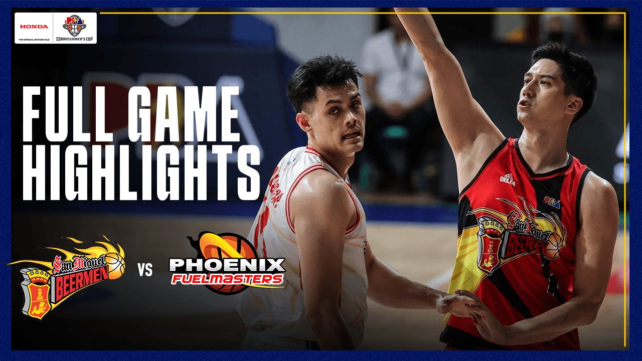 San Miguel erases 16-point deficit vs Phoenix to open title defense | PBA Highlights